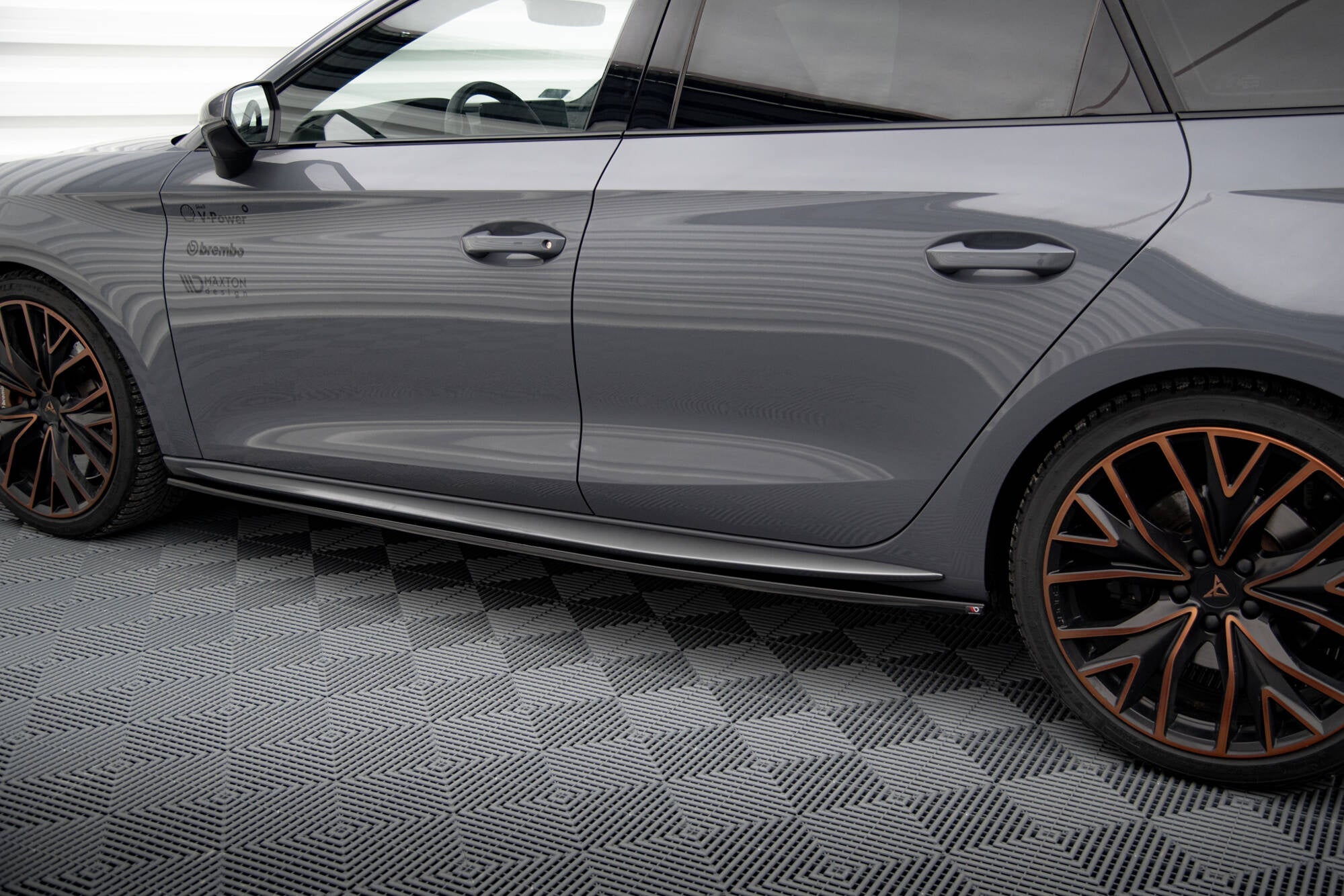 Maxton Design Difusores de taloneras laterales para Cupra Leon Aero Mk1 - imagen 3