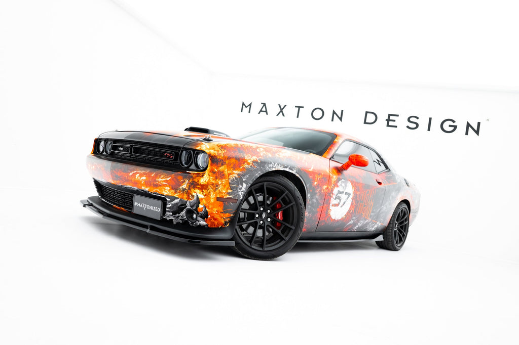 Maxton Design Difusores de taloneras laterales para Dodge Challenger GT Mk3 Facelift - imagen 3
