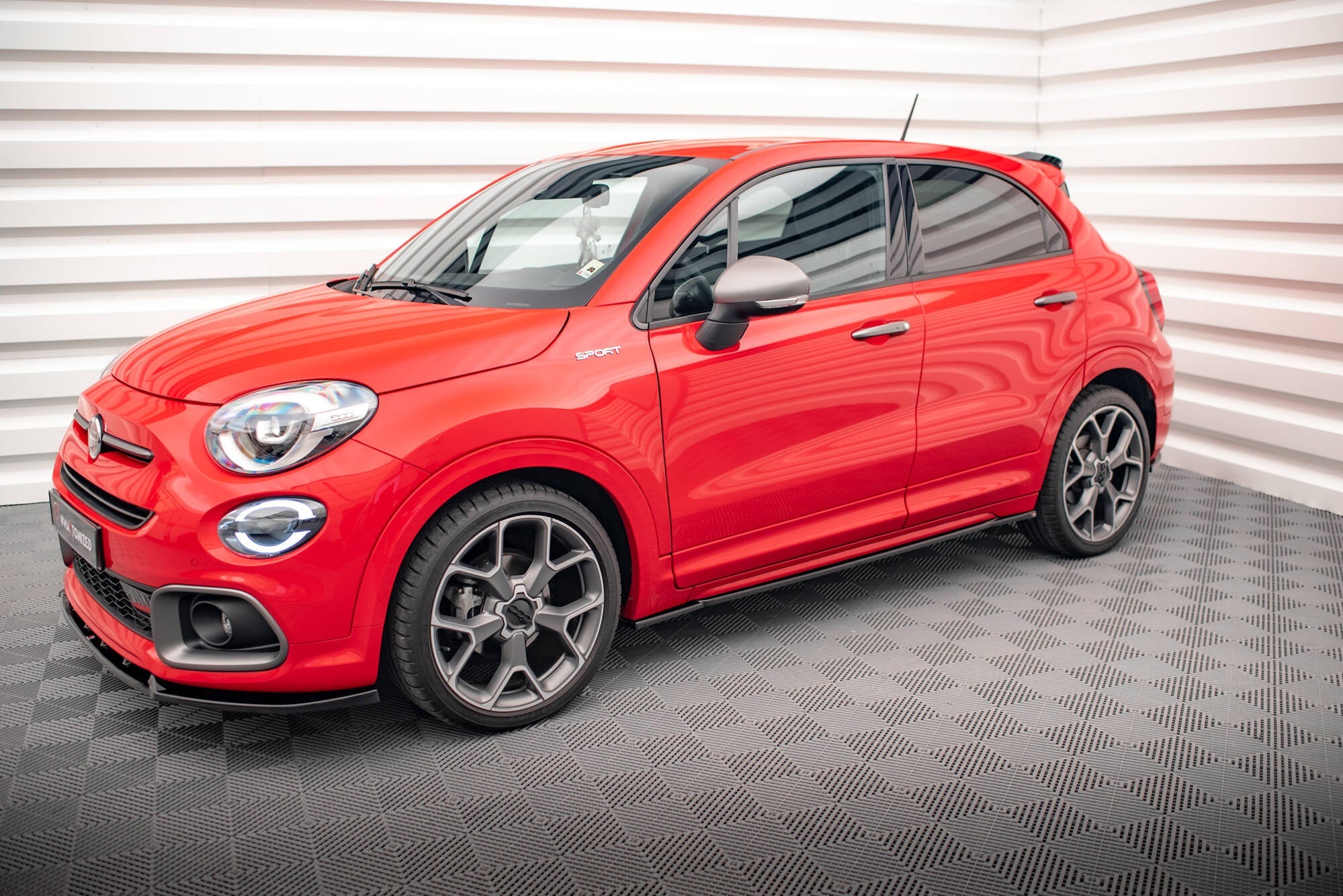 Maxton Design Difusores de taloneras laterales para Fiat 500X Sport Mk1 Facelift - imagen 2
