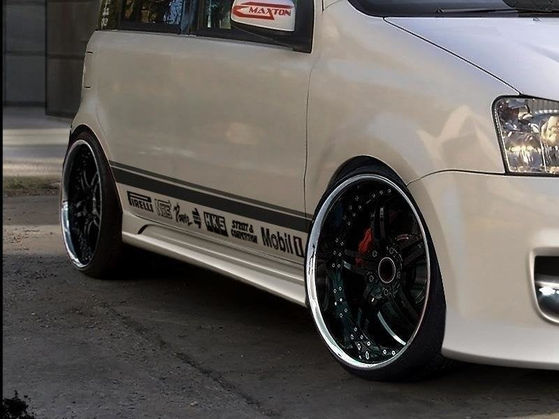 Maxton Design Taloneras laterales para Fiat PANDA RACER - imagen 1