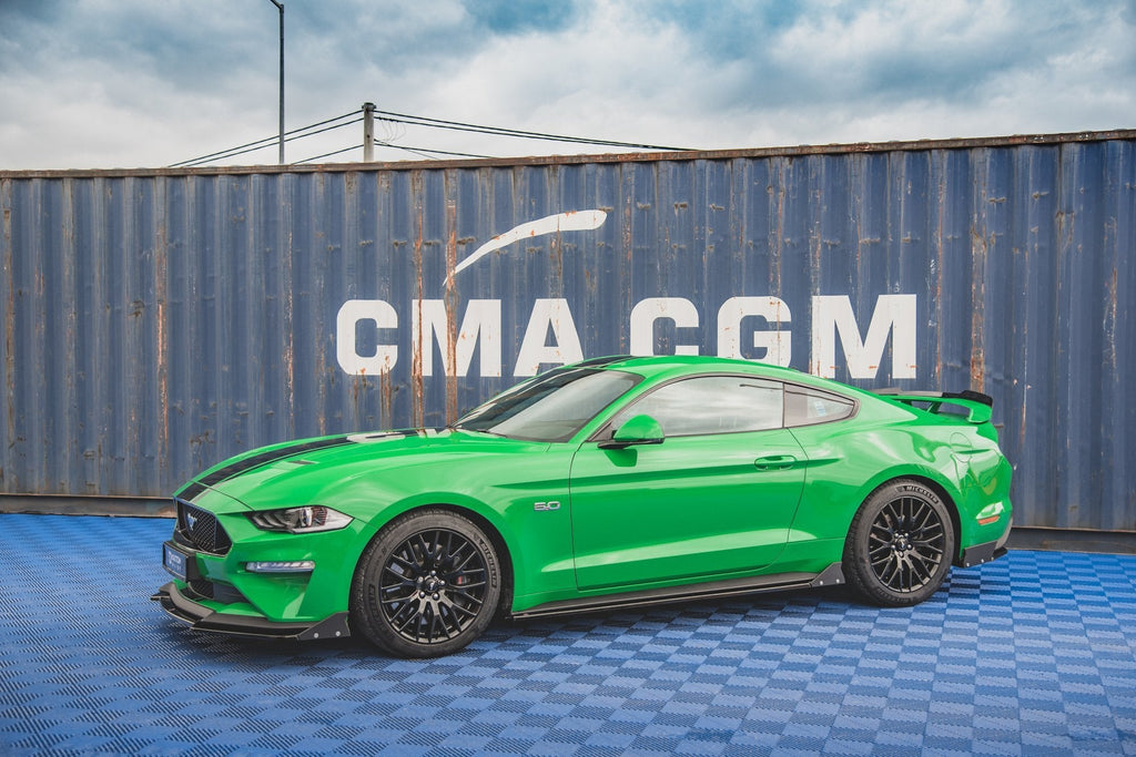 Maxton Design Difusores de taloneras laterales + Flaps para Ford Mustang GT Mk6 Facelift - imagen 3