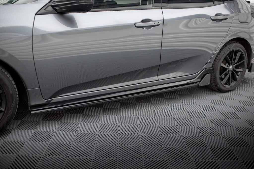 Maxton Design Difusores de taloneras laterales + Flaps para Honda Civic Sport Mk 10 - imagen 1