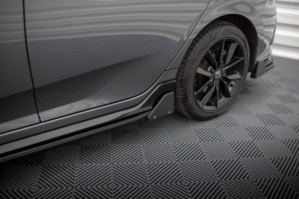 Maxton Design Difusores de taloneras laterales + Flaps para Honda Civic Sport Mk 10 - imagen 2