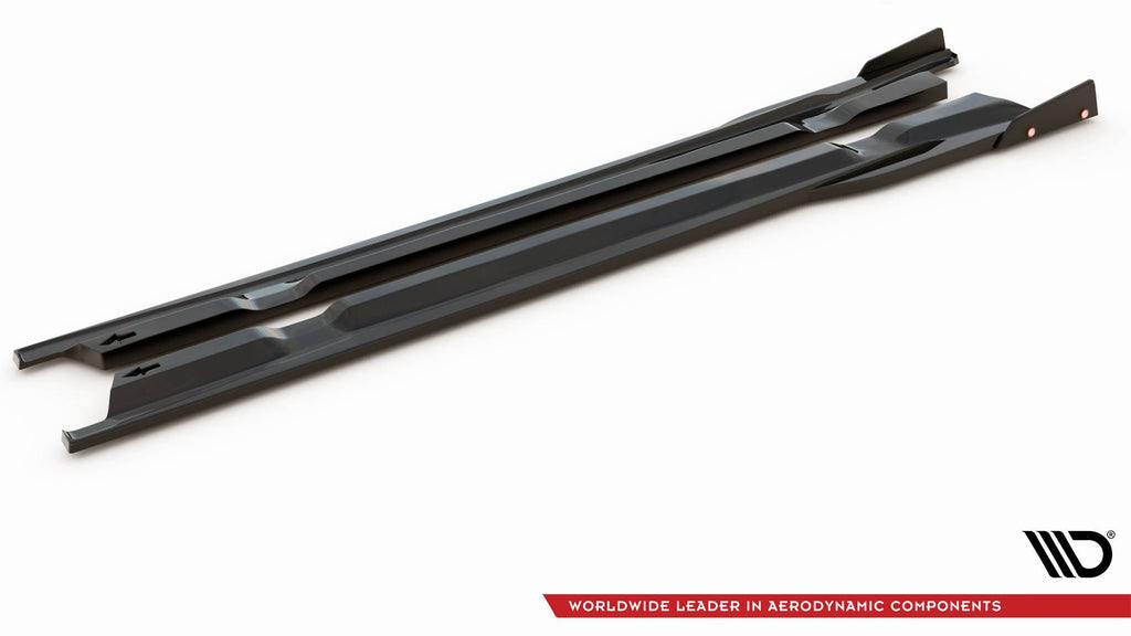 Maxton Design Difusores de taloneras laterales + Flaps para Nissan GTR R35 Facelift - imagen 4