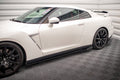Maxton Design Difusores de taloneras laterales + Flaps para Nissan GTR R35 Facelift - imagen 1
