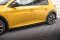 Maxton Design Difusores de taloneras laterales + Flaps para Peugeot 208 GT Mk2 - imagen 1
