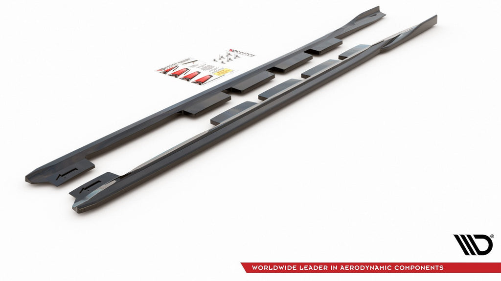 Maxton Design Difusores de taloneras laterales para Ford Mondeo Mk5 Facelift/Preface - imagen 6