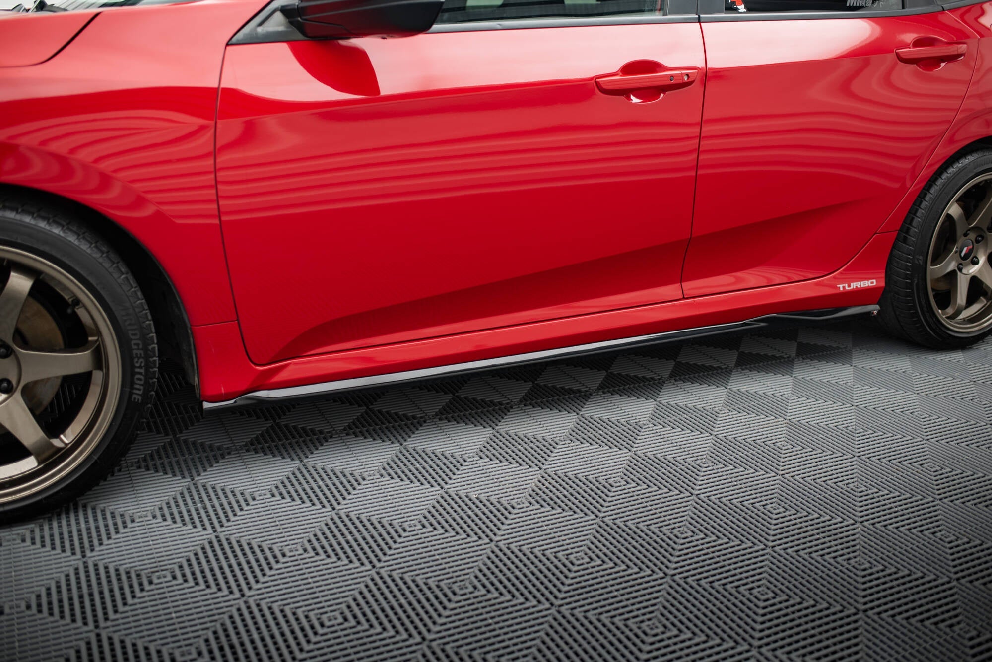Maxton Design Difusores de taloneras laterales para Honda Civic SI Mk10 - imagen 1