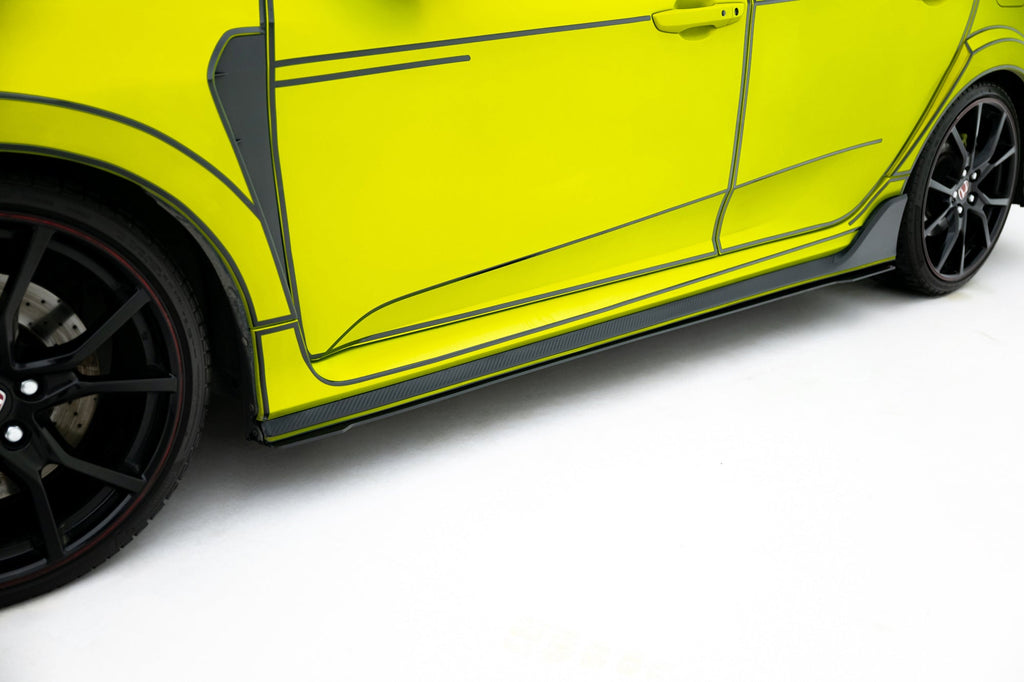 Maxton Design Racing Side Skirts Diffusers para Honda Civic Type-R Mk10 / Mk10 Facelift - imagen 2