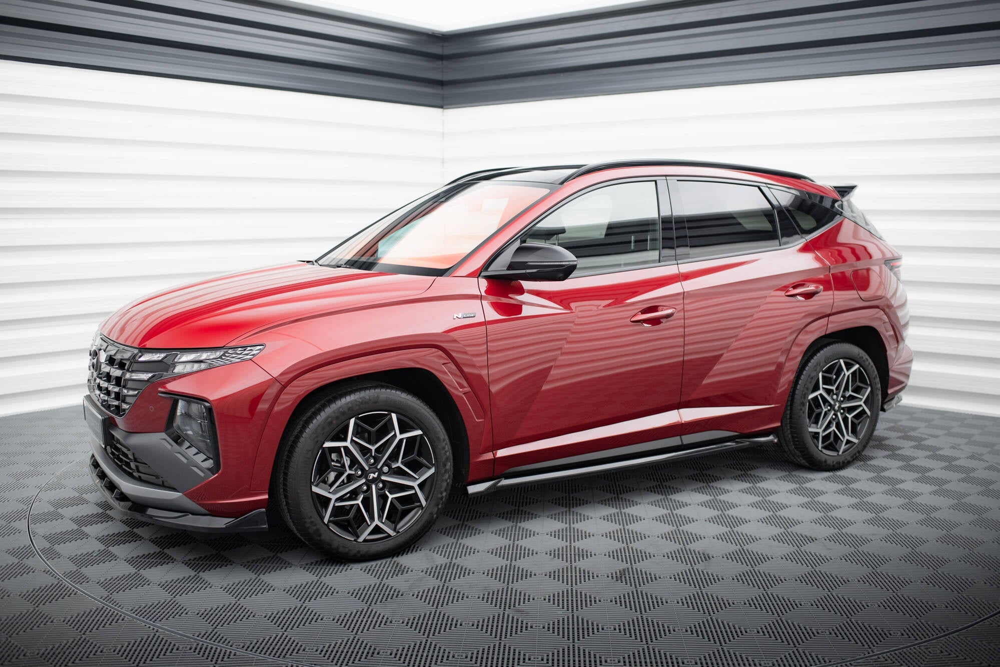 Maxton Design Difusores de taloneras laterales para Hyundai Tucson N-Line Mk4 - imagen 2