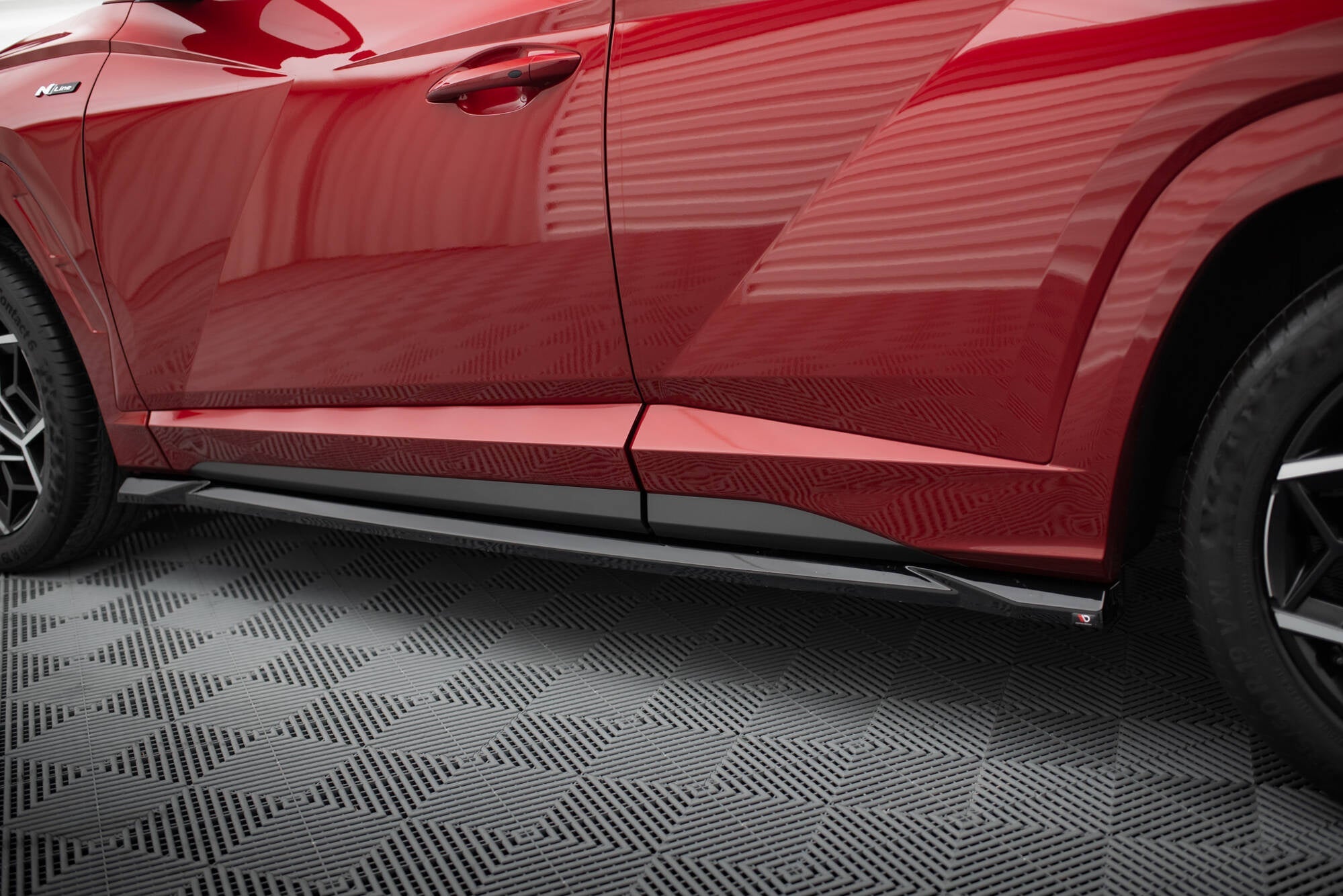 Maxton Design Difusores de taloneras laterales para Hyundai Tucson N-Line Mk4 - imagen 3