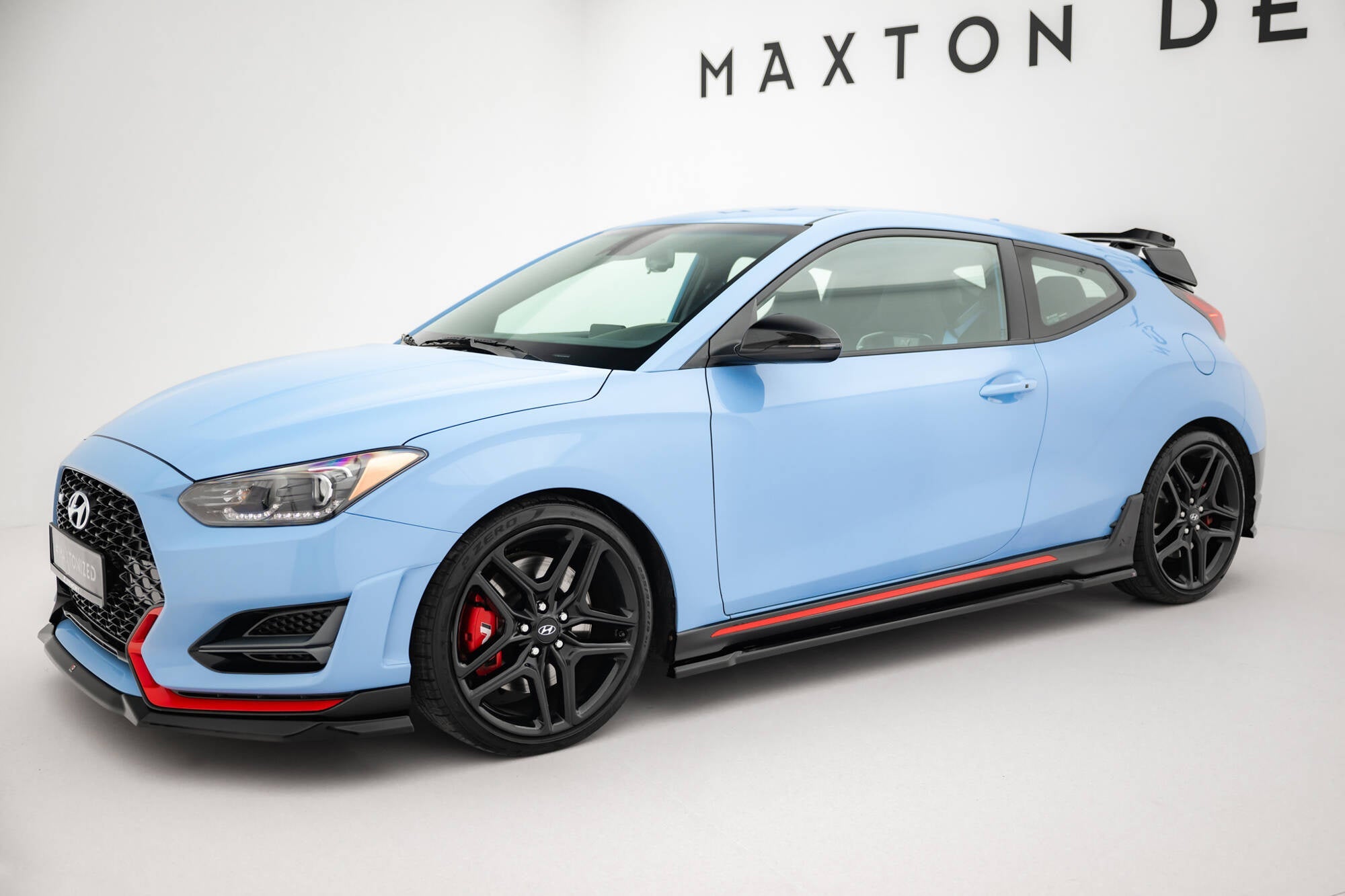 Maxton Design Difusores de taloneras laterales para Hyundai Veloster N Mk2 - imagen 2