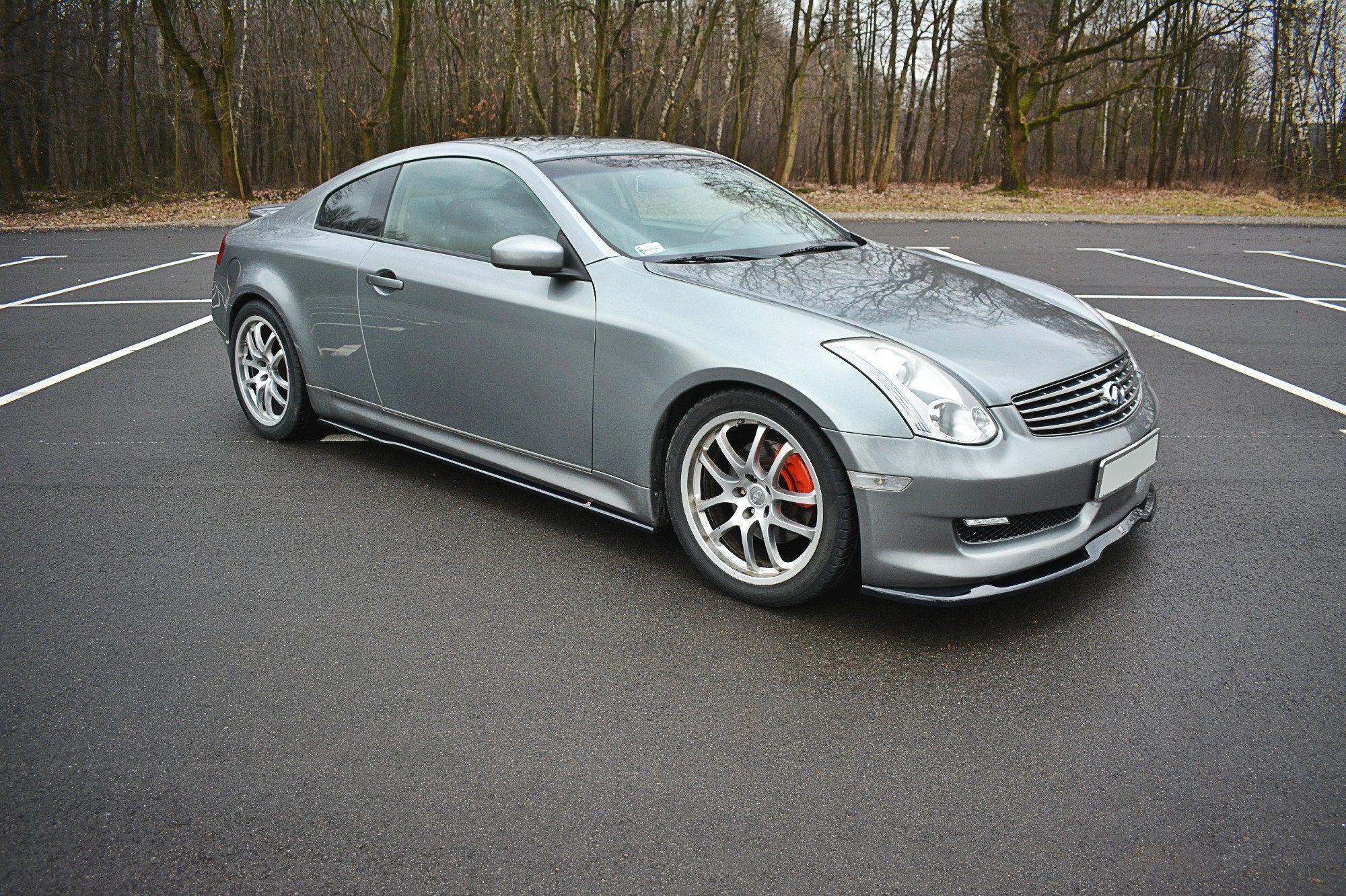 Maxton Design Difusores de taloneras laterales para Infiniti G35 Coupe - imagen 2