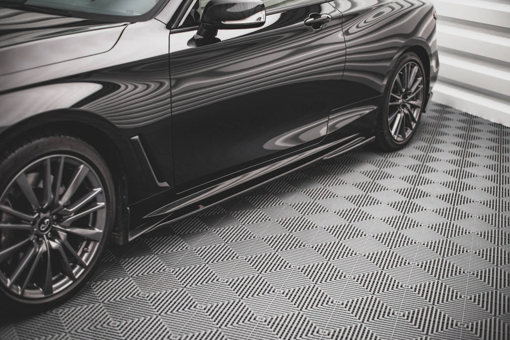 Maxton Design Difusores de taloneras laterales para Infiniti Q60 S Mk2 - imagen 1