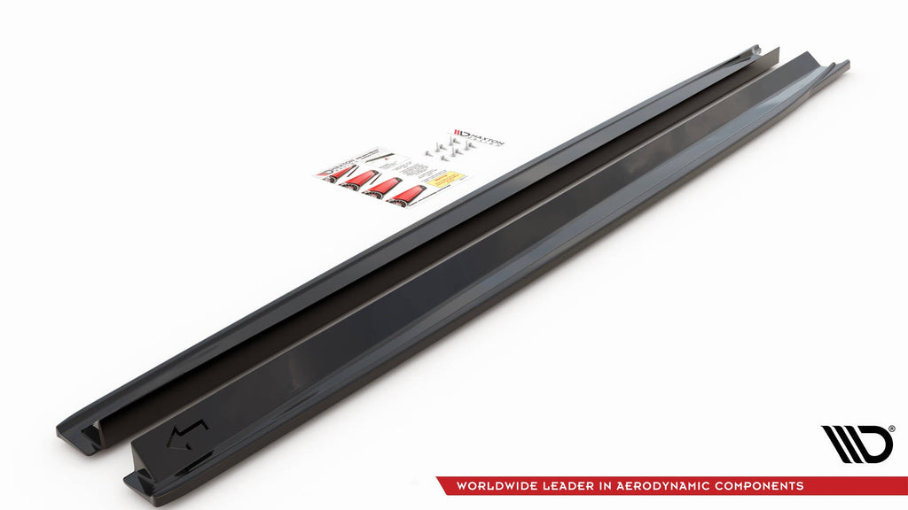 Maxton Design Difusores de taloneras laterales para Jaguar XF R-Sport X260 - imagen 4