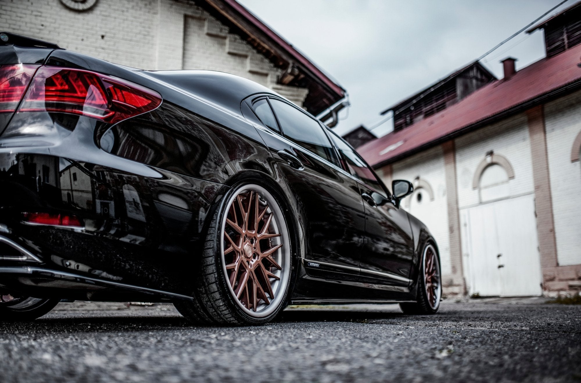 Maxton Design Difusores de taloneras laterales para Lexus LS Long Wheelbase Mk4 Facelift - imagen 3