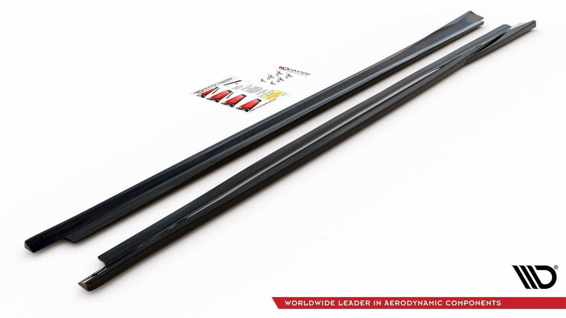 Maxton Design Difusores de taloneras laterales para Maserati Ghibli Mk3 - imagen 4