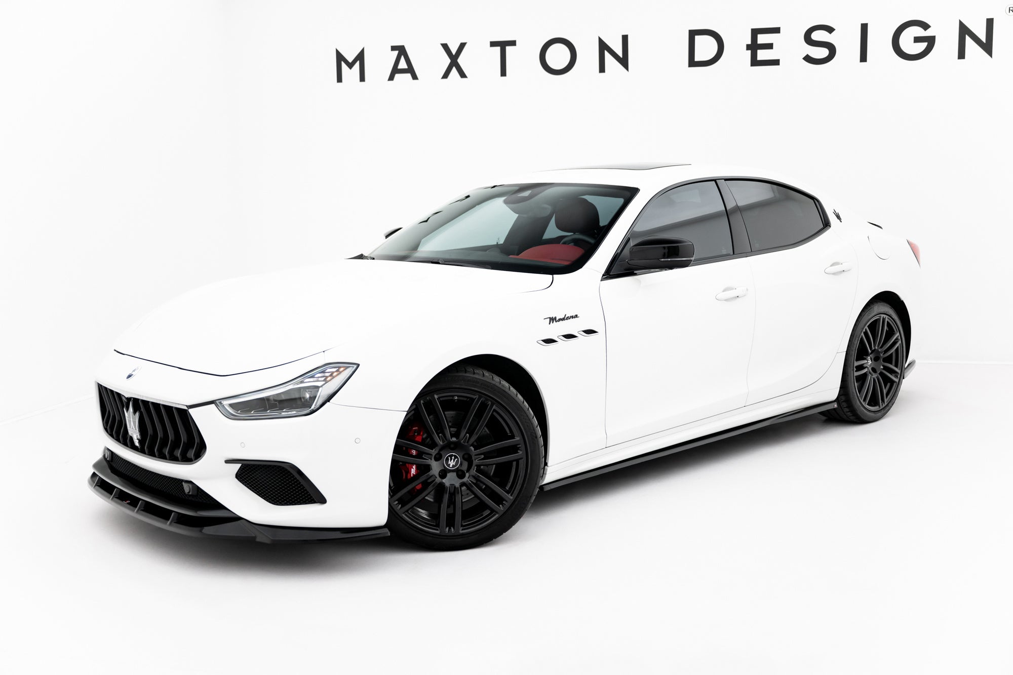Maxton Design Difusores de taloneras laterales para Maserati Ghibli Modena Mk3 Facelift - imagen 2