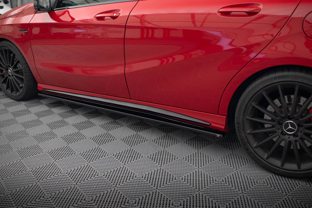 Maxton Design Difusores de taloneras laterales para Mercedes A W176/ CLA 117 AMG/ CLA 117 AMG LINE Facelift - imagen 2