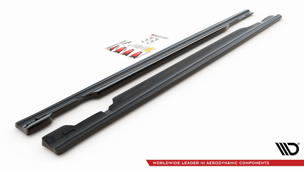 Maxton Design Difusores de taloneras laterales para Mercedes-AMG C 43 / AMG-Line W205 - imagen 3