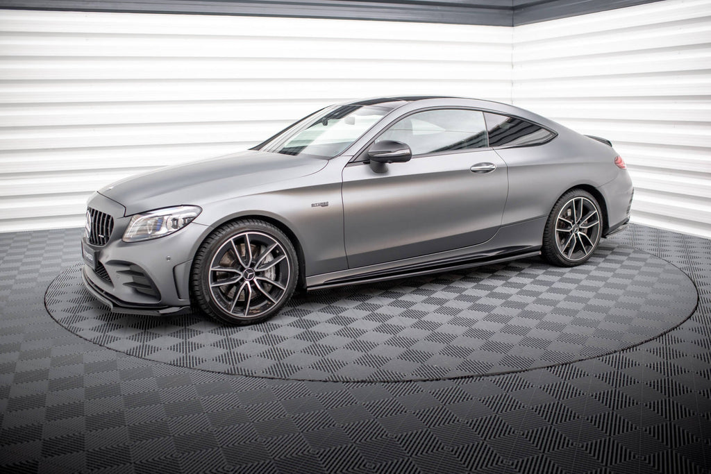 Maxton Design Difusores de taloneras laterales para Mercedes-AMG C43 Coupe / Cabrio C205 Facelift / A205 Facelift - imagen 2