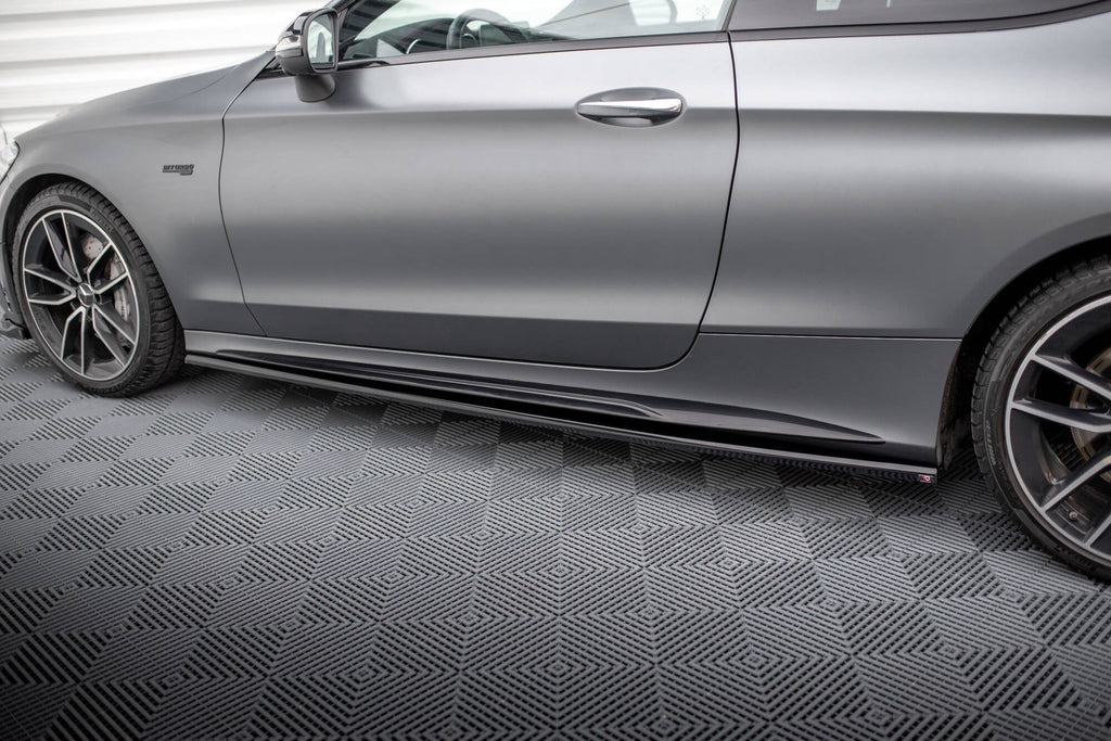 Maxton Design Difusores de taloneras laterales para Mercedes-AMG C43 Coupe / Cabrio C205 Facelift / A205 Facelift - imagen 1