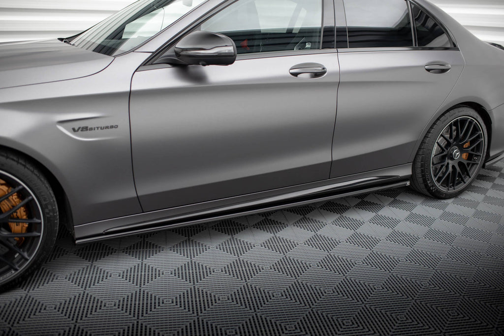 Maxton Design Difusores de taloneras laterales para Mercedes-AMG C63 Sedan / Estate W205 Facelift - imagen 1