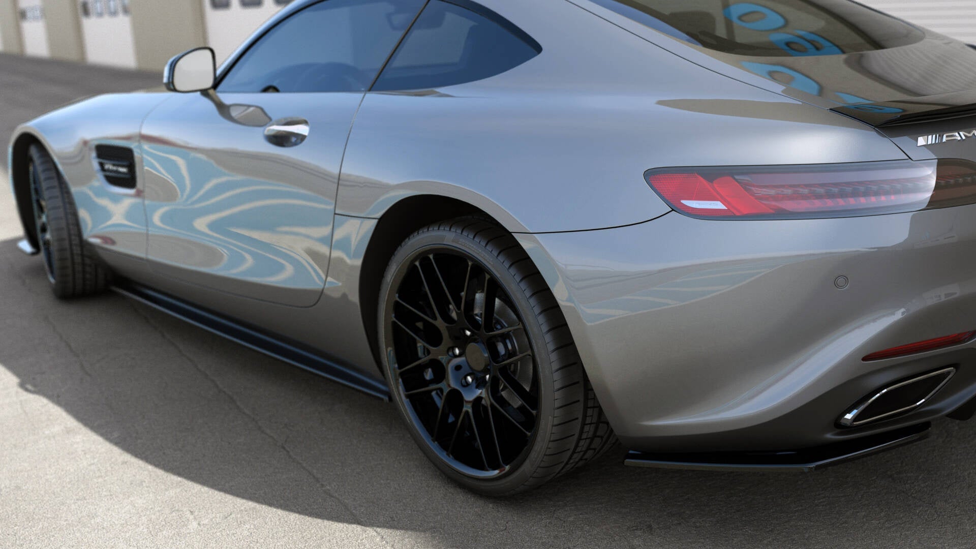 Maxton Design Difusores de taloneras laterales para Mercedes-AMG GT / GT S C190 Facelift - imagen 3
