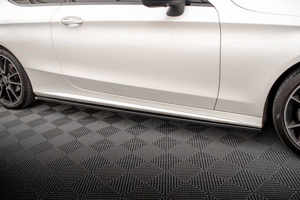 Maxton Design Difusores de taloneras laterales para Mercedes-Benz C Coupe AMG-Line C205 Facelift - imagen 2