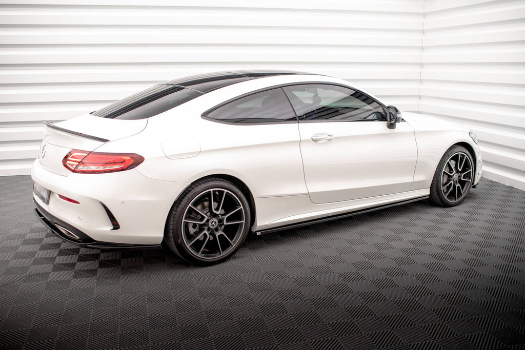 Maxton Design Difusores de taloneras laterales para Mercedes-Benz C Coupe AMG-Line C205 Facelift - imagen 3