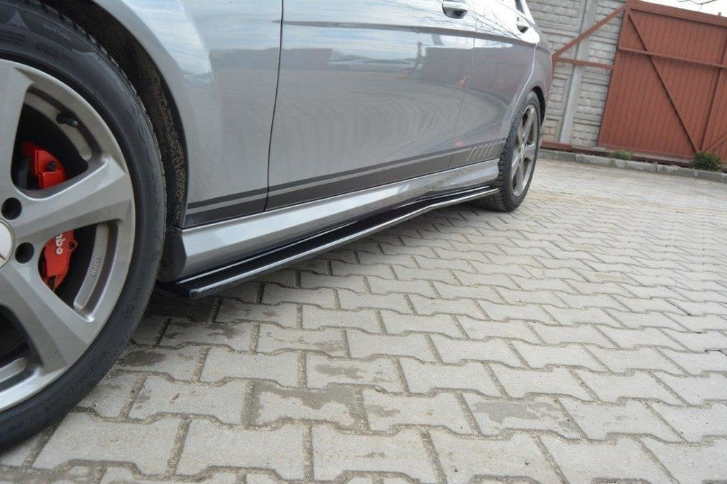 Maxton Design Difusores de taloneras laterales para Mercedes-Benz C Sedan / Estate AMG-Line W204 / S204 - imagen 1