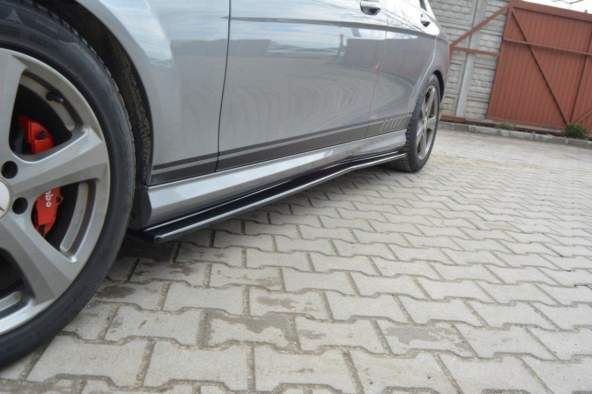 Maxton Design Difusores de taloneras laterales para Mercedes-Benz C Sedan / Estate AMG-Line W204 / S204 - imagen 1