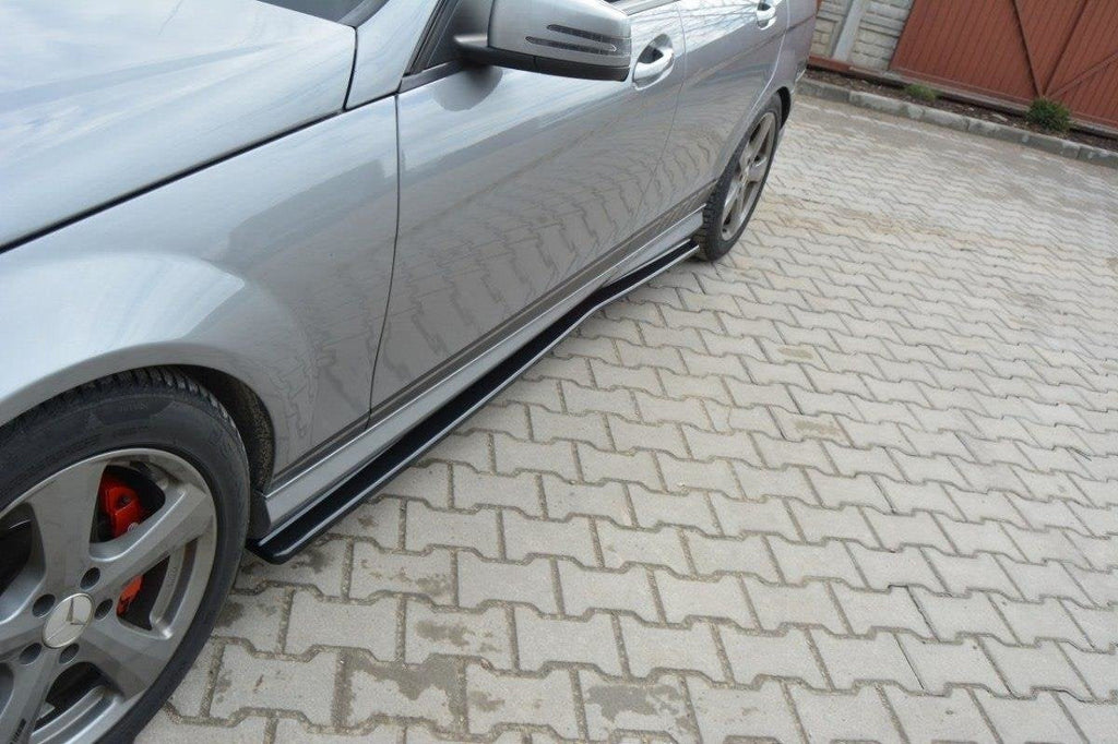 Maxton Design Difusores de taloneras laterales para Mercedes-Benz C Sedan / Estate AMG-Line W204 / S204 - imagen 2