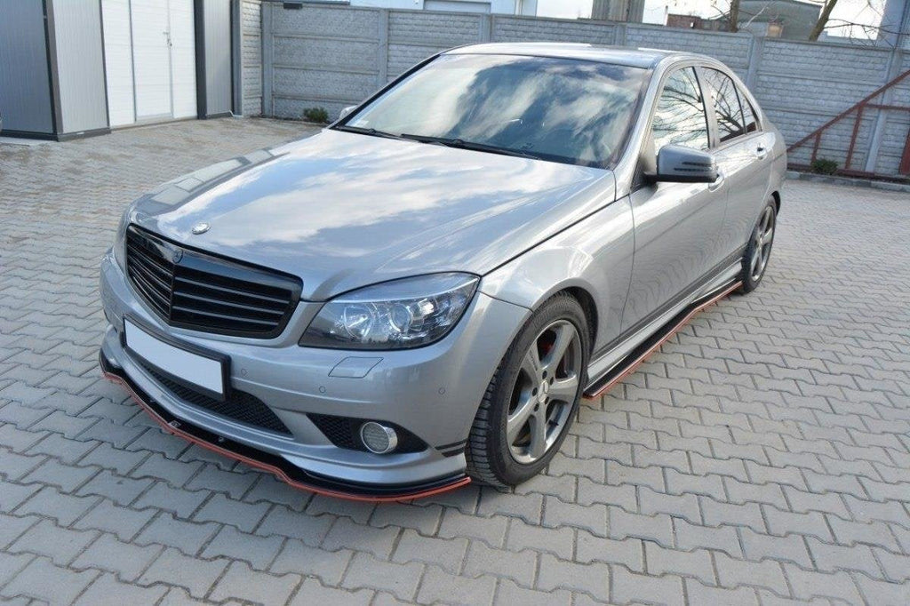 Maxton Design Difusores de taloneras laterales para Mercedes-Benz C Sedan / Estate AMG-Line W204 / S204 - imagen 4