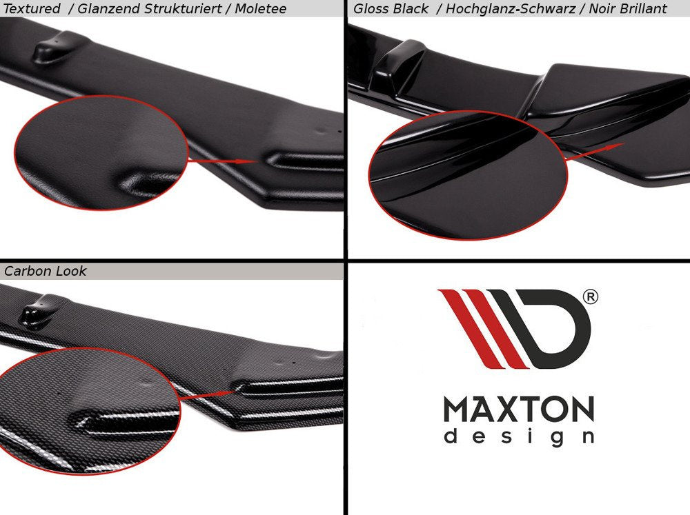 Maxton Design Difusores de taloneras laterales para Mercedes-Benz C63 AMG Sedan / Estate W204 Facelift / S204 Facelift - imagen 4