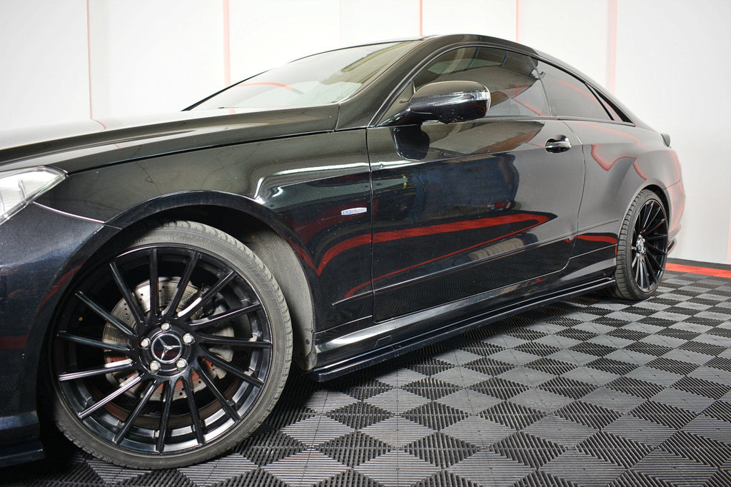 Maxton Design Difusores de taloneras laterales para Mercedes-Benz E-Class Coupe AMG-Line C207 - imagen 1