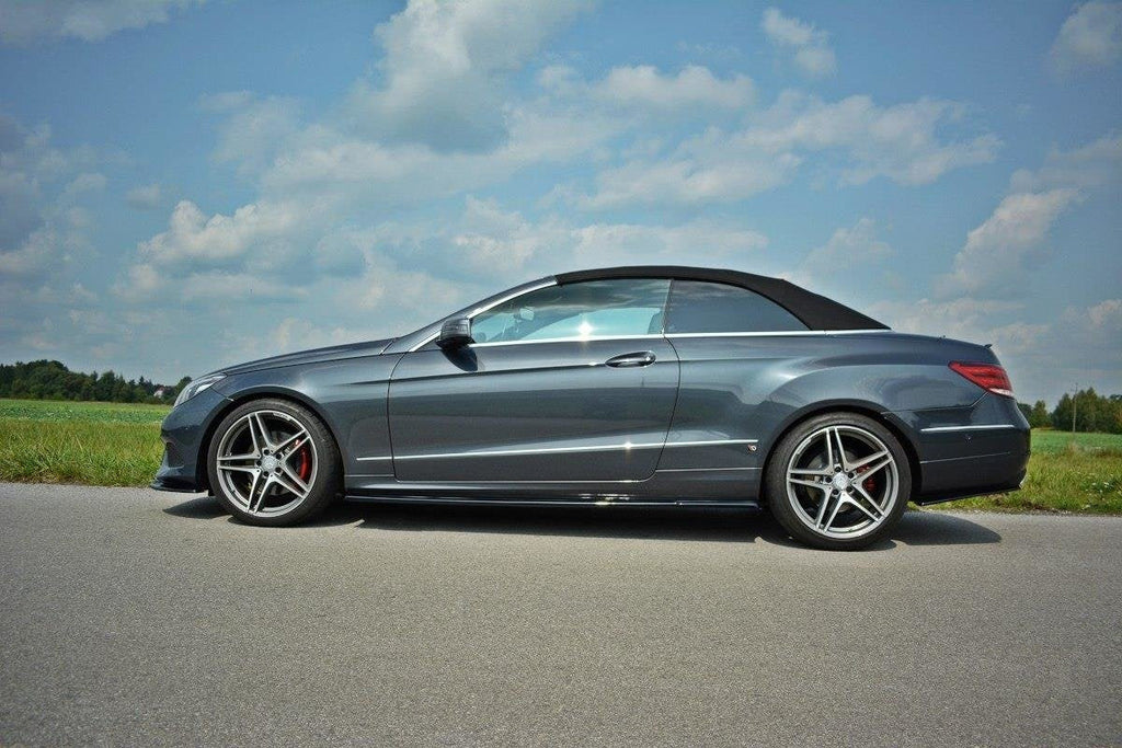 Maxton Design Difusores de taloneras laterales para Mercedes -Benz E Coupe / Cabrio C207 Facelift / A207 Facelit - imagen 1