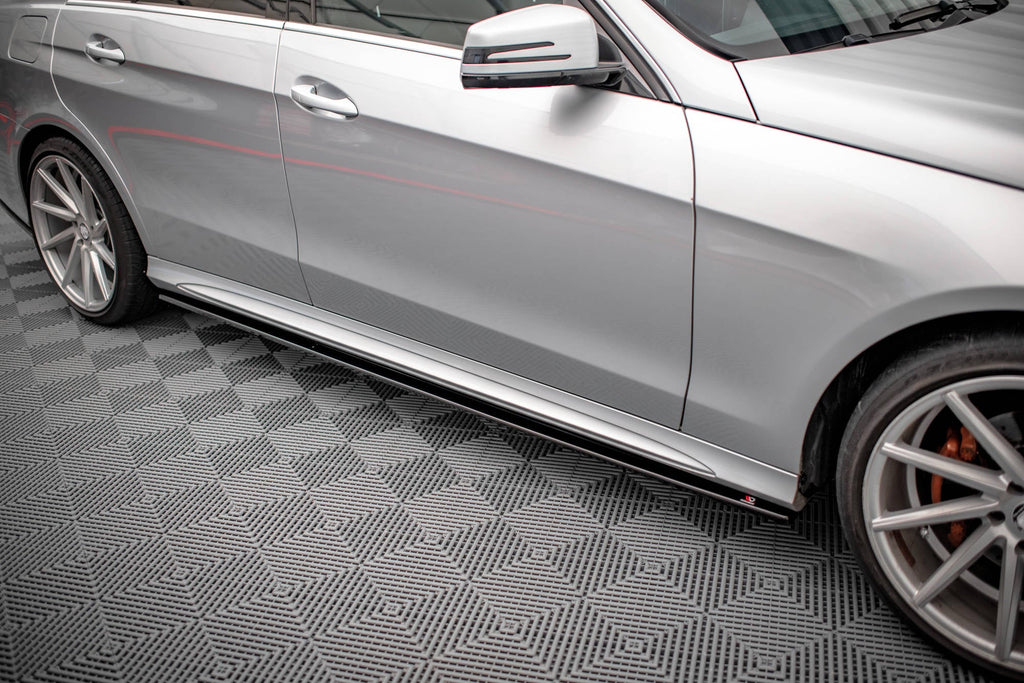 Maxton Design Difusores de taloneras laterales para Mercedes-Benz E63 AMG / AMG-Line Sedan W212 Facelift - imagen 6