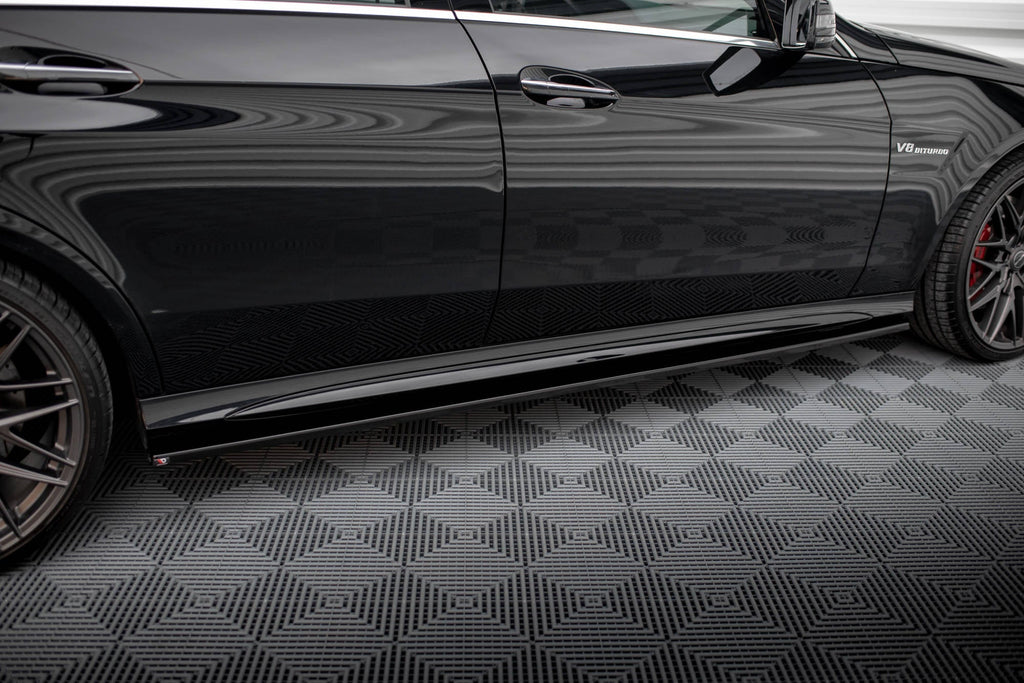 Maxton Design Difusores de taloneras laterales para Mercedes-Benz E63 AMG / AMG-Line Sedan W212 Facelift - imagen 2