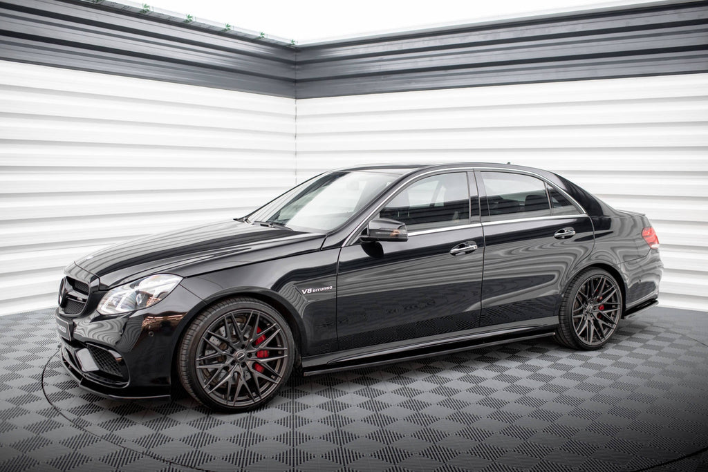 Maxton Design Difusores de taloneras laterales para Mercedes-Benz E63 AMG / AMG-Line Sedan W212 Facelift - imagen 3