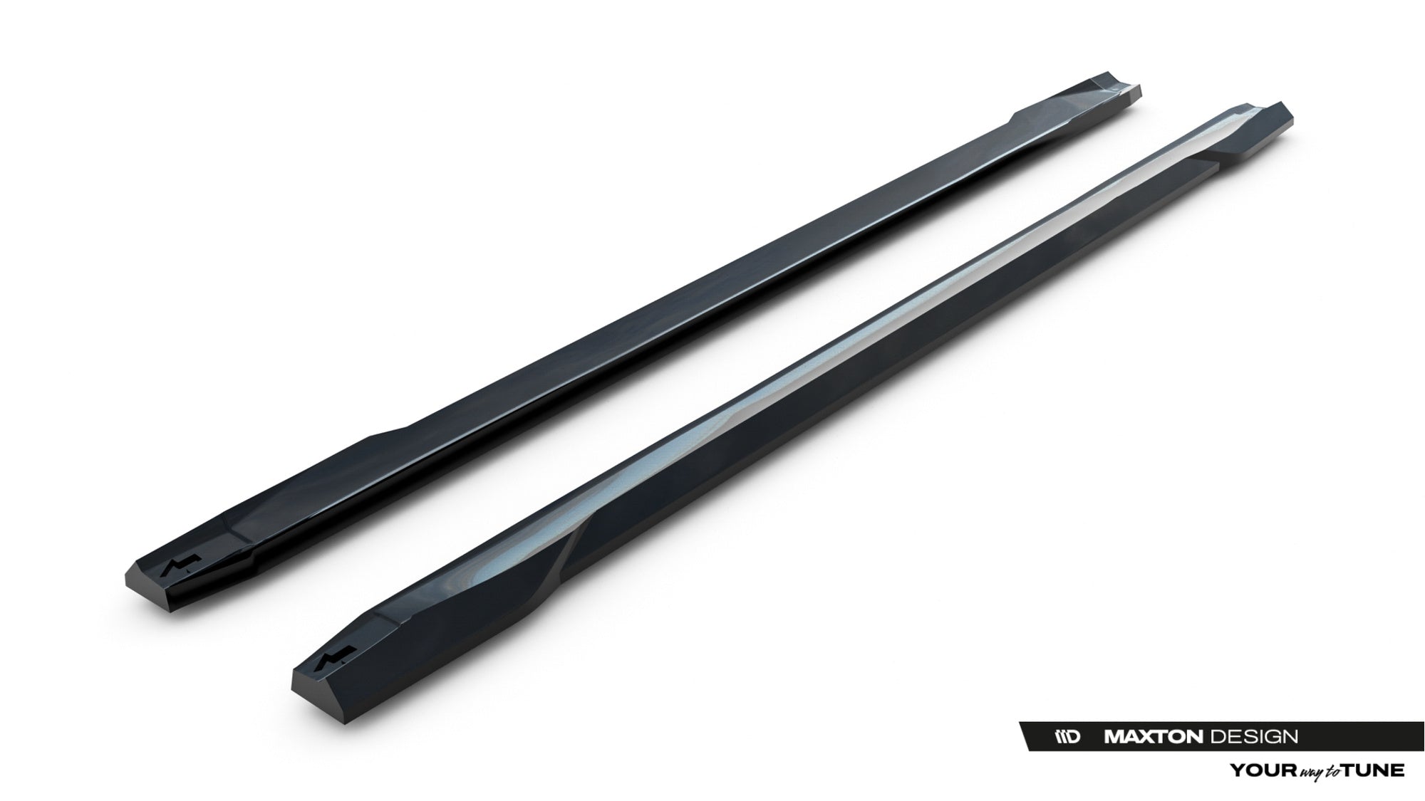 Maxton Design Difusores de taloneras laterales para Mercedes-Benz GLA 45 AMG X156 Facelift - imagen 5