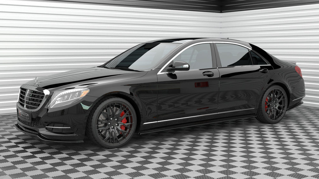 Maxton Design Difusores de taloneras laterales para Mercedes-Benz S Long W222 - imagen 2