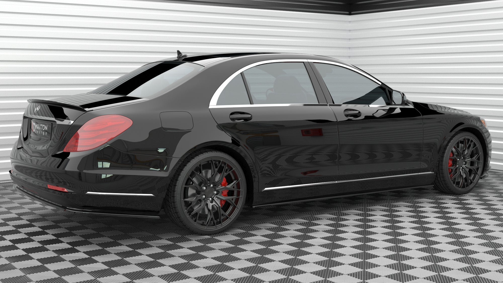 Maxton Design Difusores de taloneras laterales para Mercedes-Benz S Long W222 - imagen 4