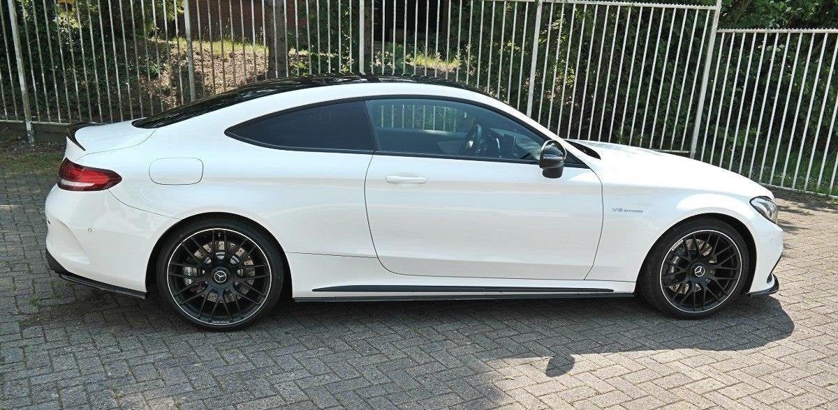 Maxton Design Difusores de taloneras laterales para Mercedes C-class C205 63AMG Coupe - imagen 1
