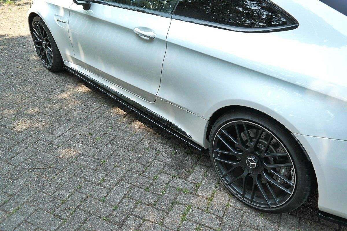 Maxton Design Difusores de taloneras laterales para Mercedes C-class C205 63AMG Coupe - imagen 3