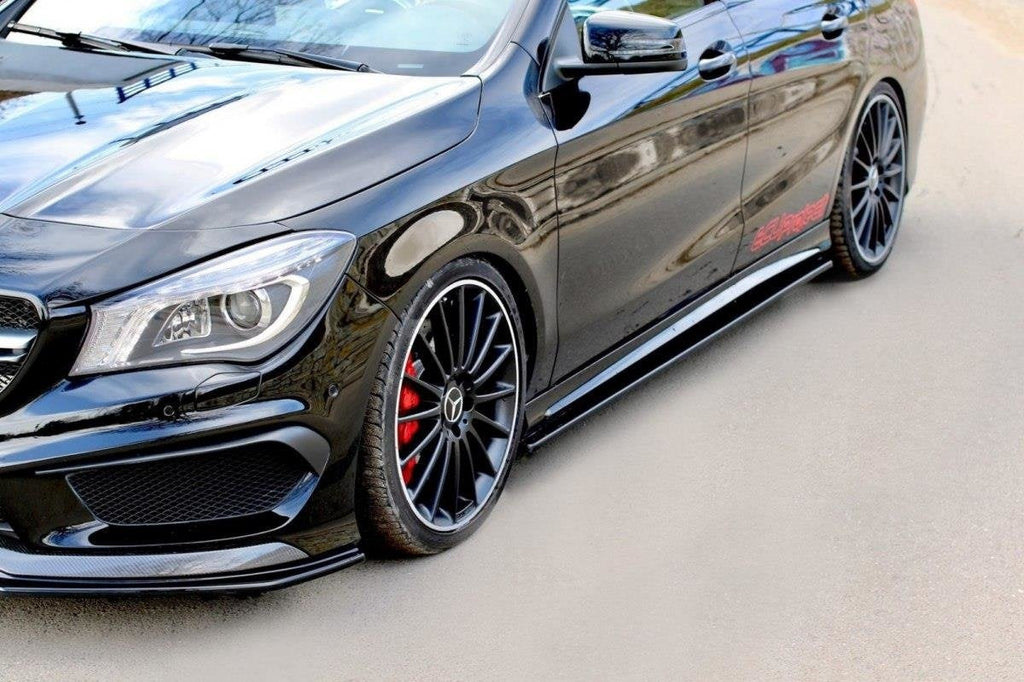 Maxton Design Difusores de taloneras laterales para Mercedes CLA 45 AMG C117/A45 AMG W176 - imagen 1