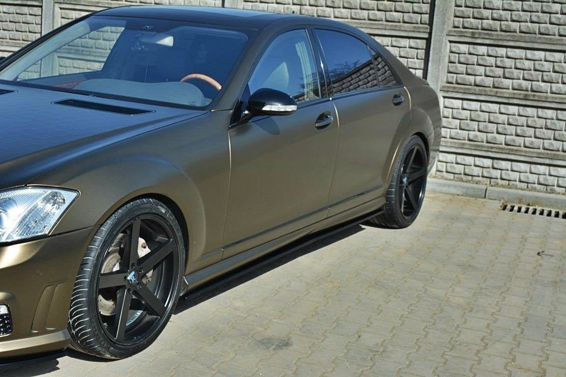 Maxton Design Difusores de taloneras laterales para Mercedes S-CLASS W221 AMG LWB - imagen 3