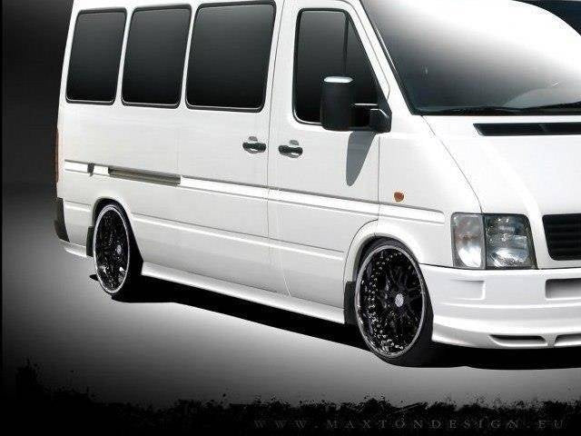 Maxton Design Taloneras laterales para Mercedes Sprinter Mk1 Facelift / Volkswagen LT 96-06 THIS SIDE SKIRTS para TWIN WHEELS Version. - imagen 2