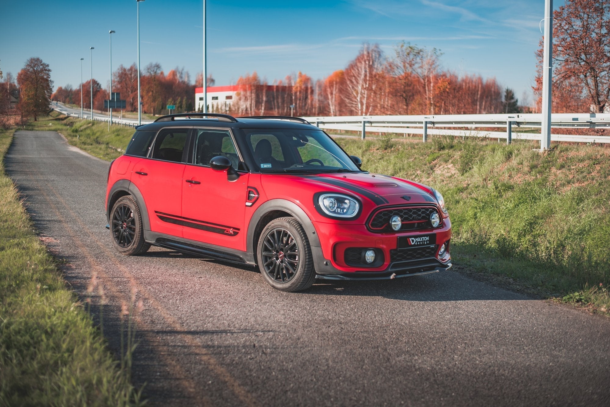 Maxton Design Difusores de taloneras laterales para Mini Countryman Mk2 F60 JCW - imagen 2