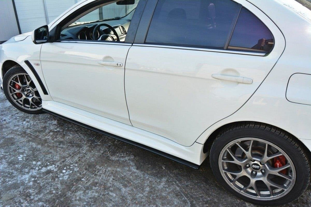 Maxton Design Difusores de taloneras laterales para Mitsubishi Lancer Evo X - imagen 2